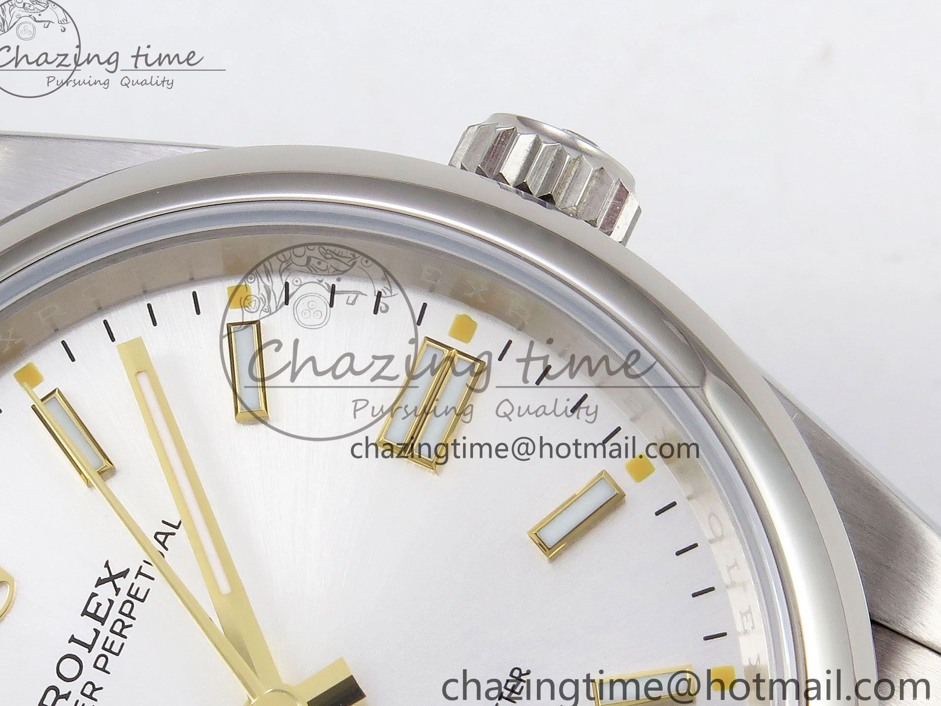 904L Steel 36mm Oyster APF Dial 126000 1:1 Perpetual Silver Best VR3230 Edition 0124